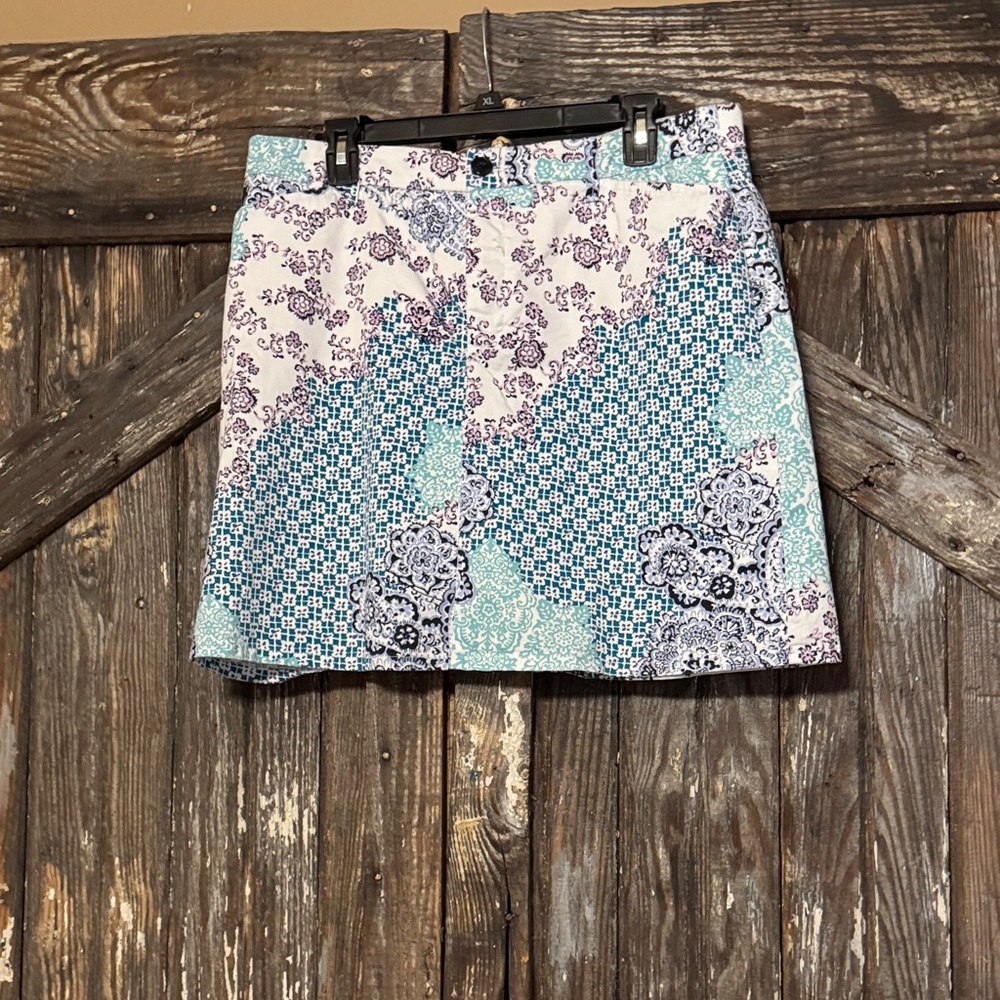 Floral Patchwork Skort